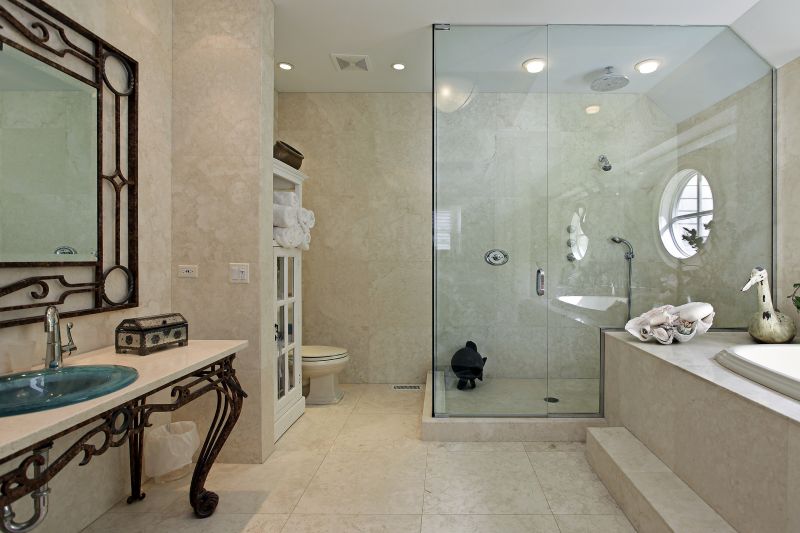 Luxurious Shower Environment